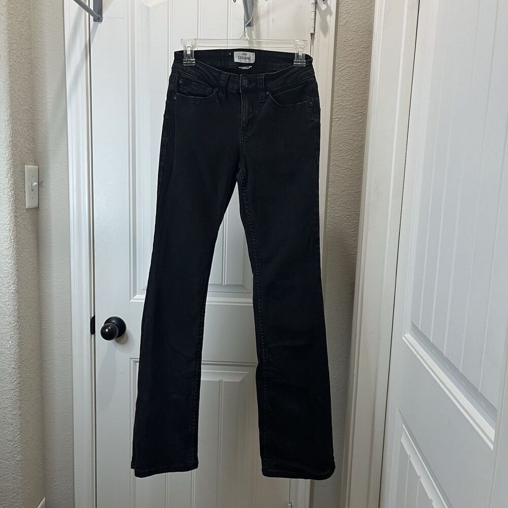 Shyanne Women's Jeans Size 28 Black Wash Bootcut Denim Country Western Style